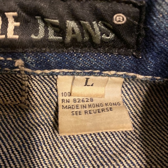 Vintage 90’s / Y2K Southpole Clothing Denim Button Up Jacket, size Large - Picture 8 of 10